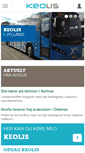 Mobile Screenshot of keolis.dk