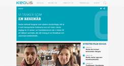 Desktop Screenshot of keolis.se